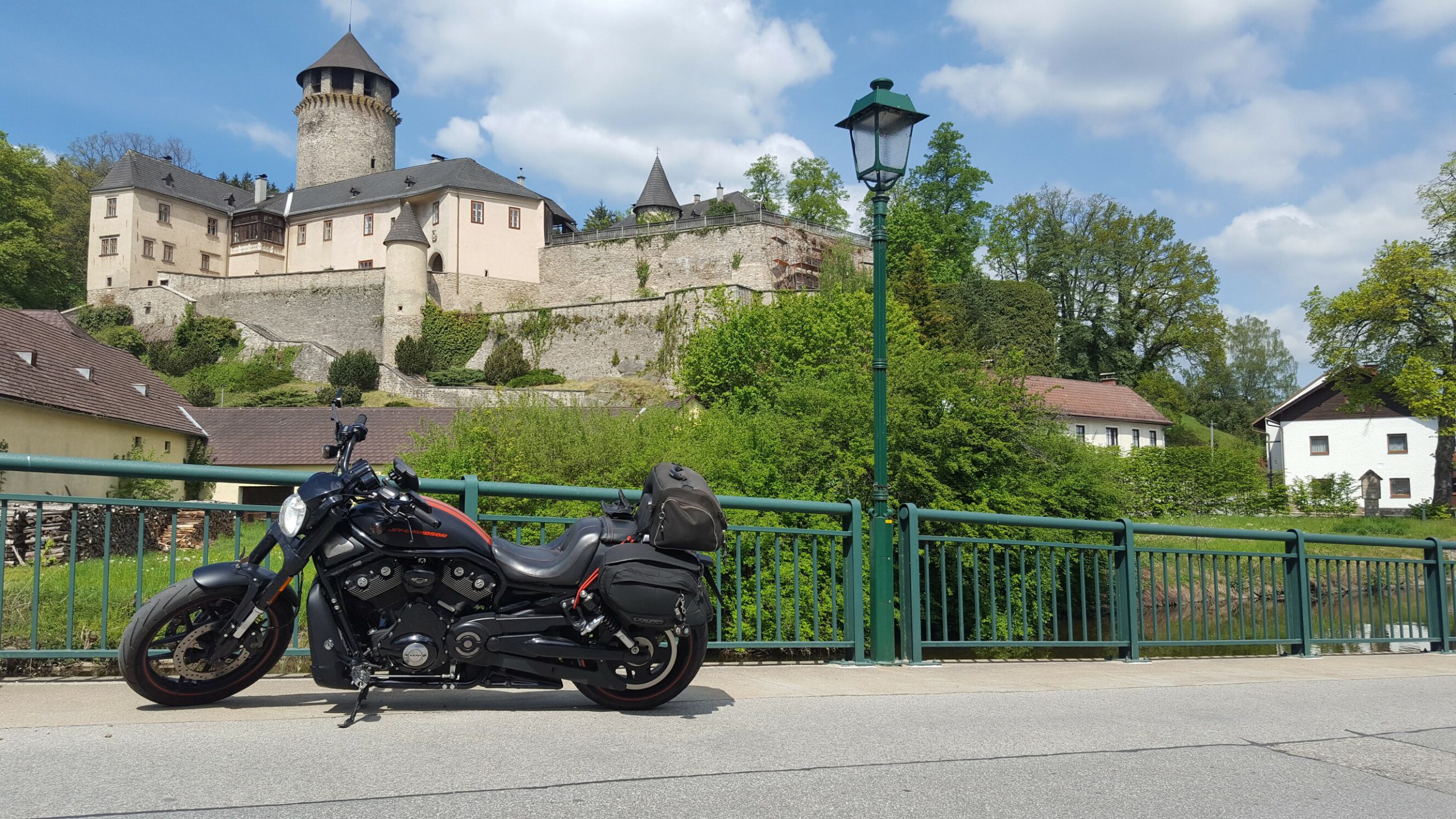 Riding along the eastern border Riding along the eastern border